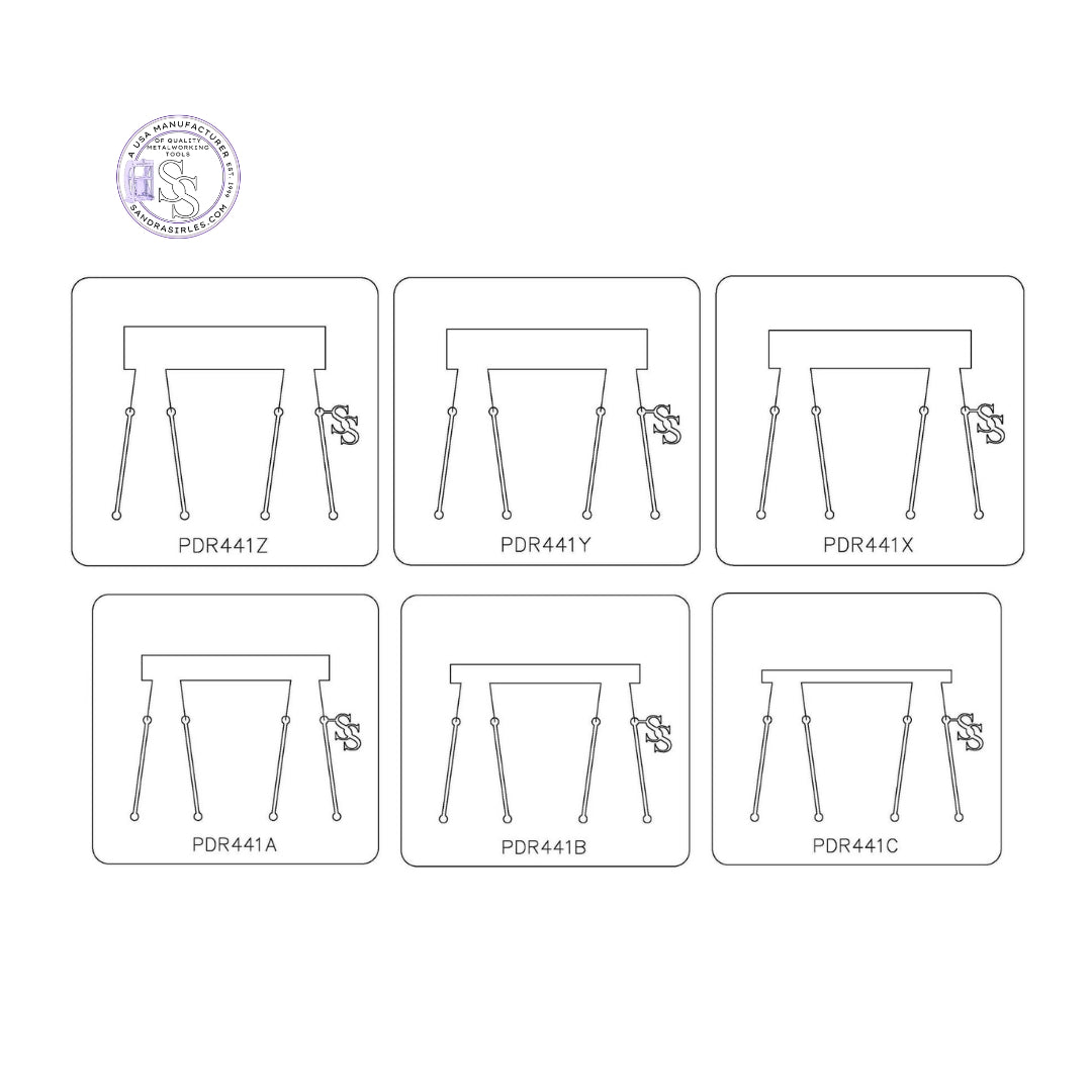 PANCAKE DIE PDR441 RING SHANK RECTANGLE